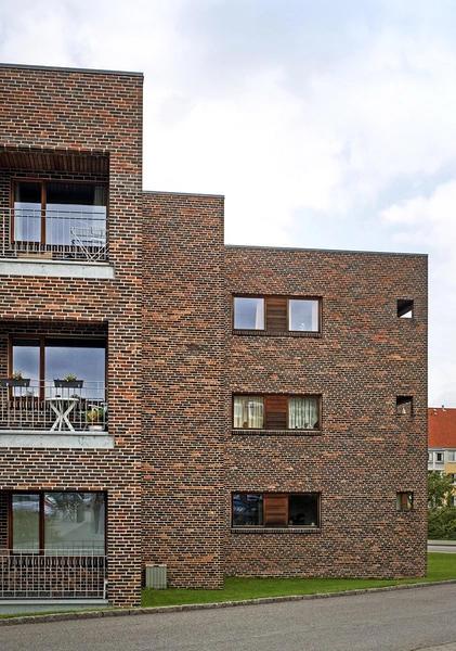 Lundehaven ældreboliger og plejecenter Teglfacader