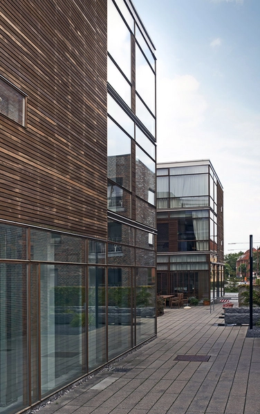 Lundehaven ældreboliger og plejecenter Træ og glas