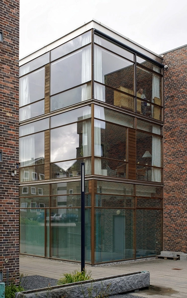 Lundehaven ældreboliger og plejecenter Glas og tegl