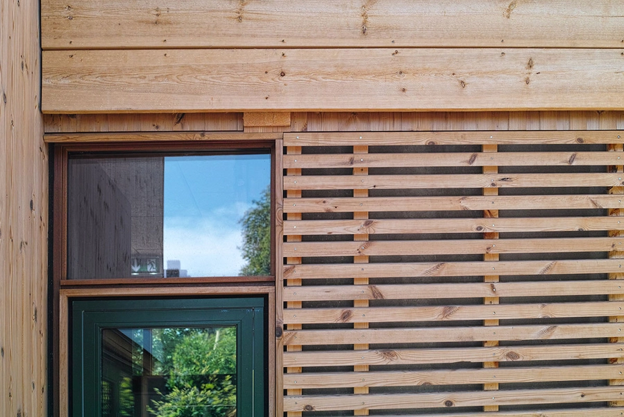 Børnehuset Marthagården Detalje, vindue