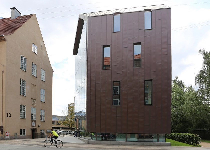 Kontorhus Halfdansgade 8 Østfacaden støder ud mod Halfdansgade