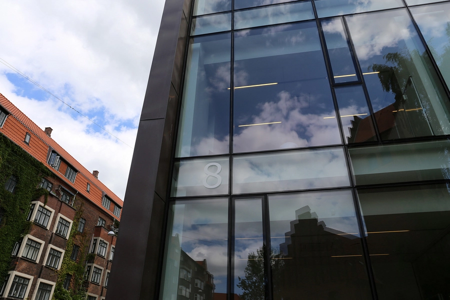 Kontorhus Halfdansgade 8 Udsnit, vinduer