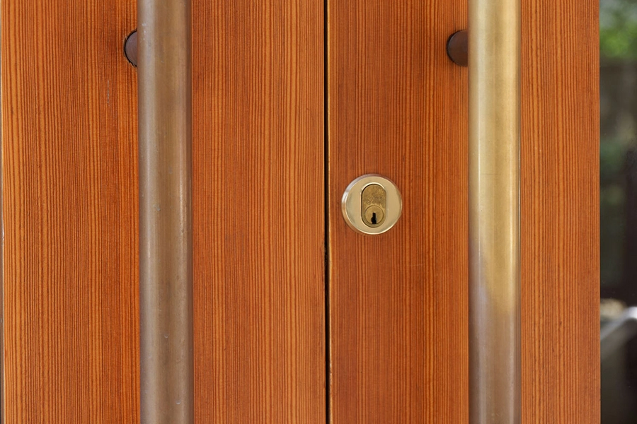 Kontorhus Halfdansgade 8 Detalje, dør