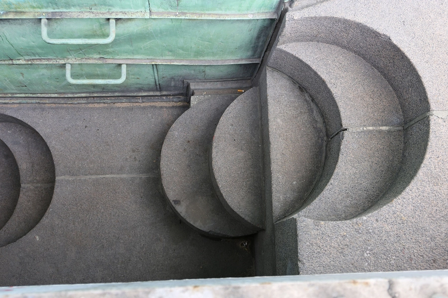 Knippelsbro Detalje, brotårn, trappe