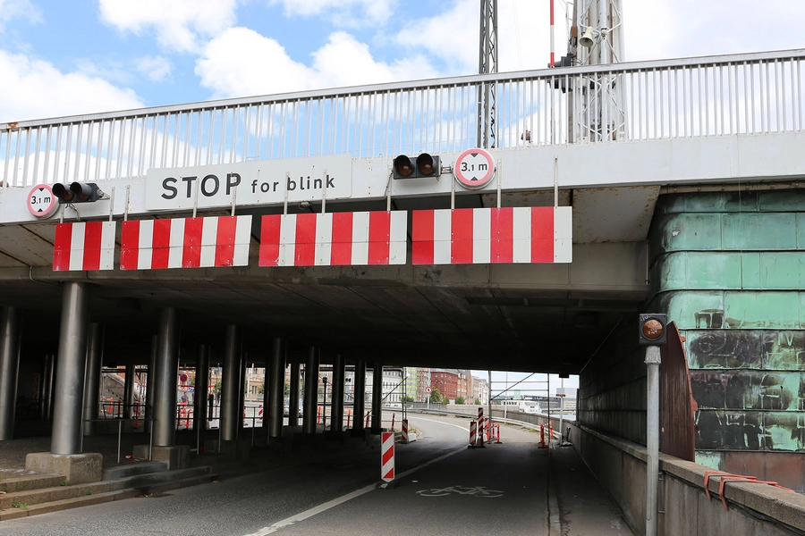 Knippelsbro Underkørsel under bro på Slotsholmen