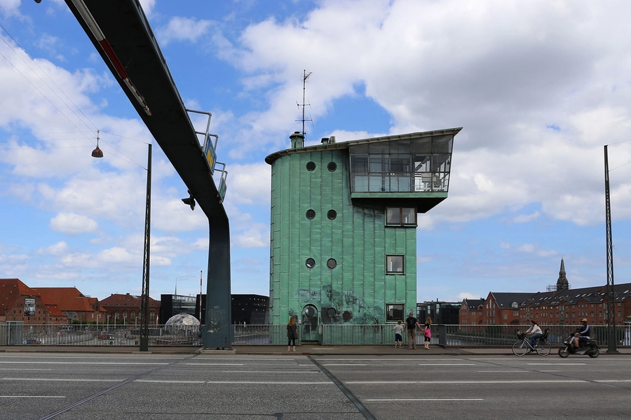 Langebro Brotårnet set fra sydvest