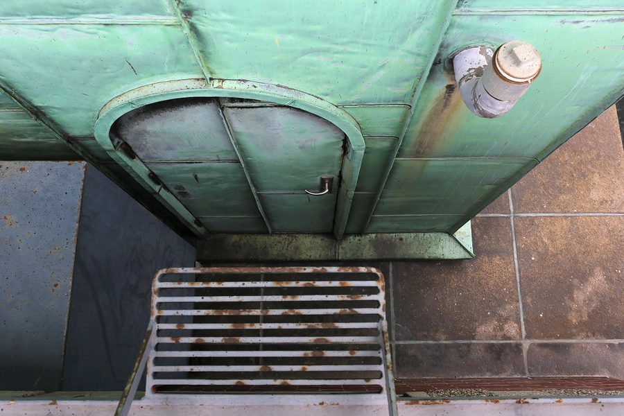 Langebro Detalje, udgang på brofæste