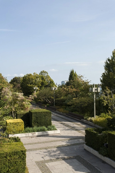 Amaliehaven Kig ned på havens sydlige del