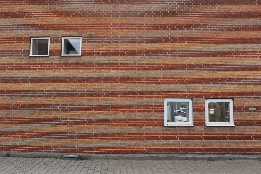 Statens Serum Institut Detalje, små vinduer