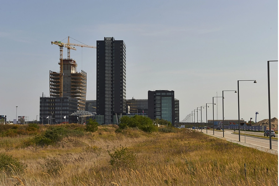 Crowne Plaza Copenhagen Towers Bygningen set fra syd