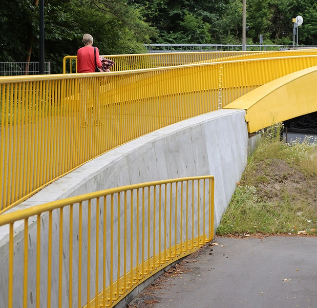 Gangbro Jægersborg Brofæste og rækværk