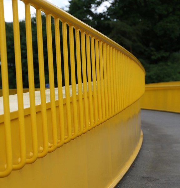 Gangbro Jægersborg Detalje, rækværk