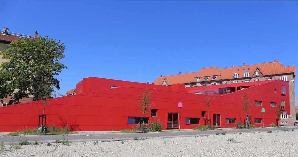 Det Røde Hjørne Sydfacade