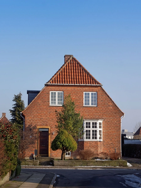 Grøndalsvænge Hus i rødt tegl