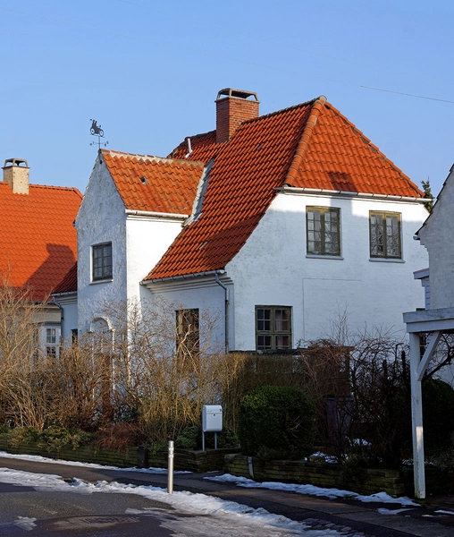 Grøndalsvænge Hvidpudset hus