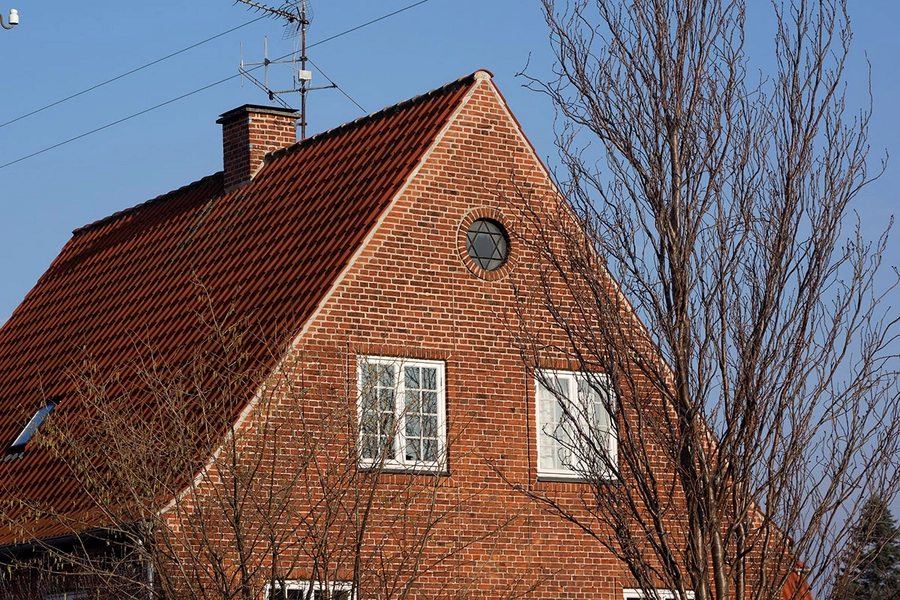 Grøndalsvænge Husgavl i rød tegl