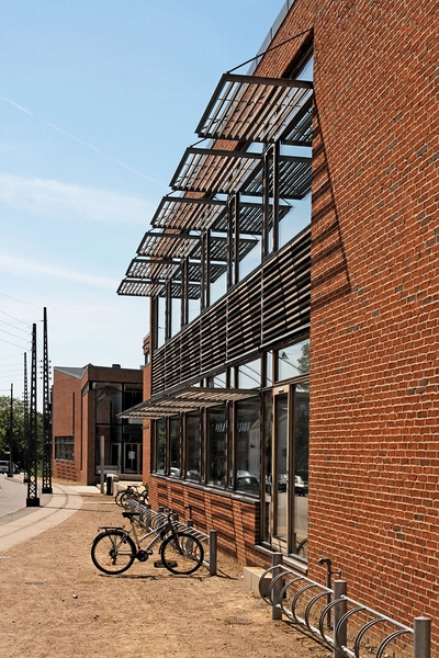 Utterslev Skole Detalje, facade, vinduer, solafskærmning