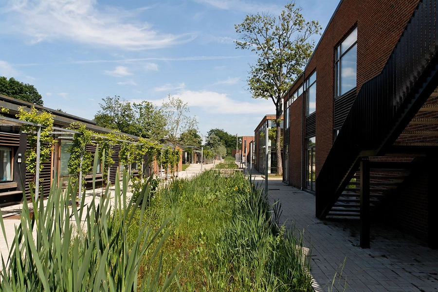 Utterslev Skole Den centralt beliggende kanal