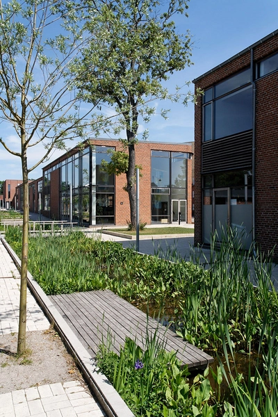 Utterslev Skole Den centralt beliggende kanal