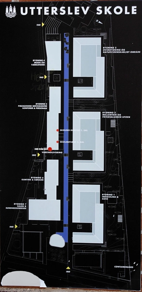 Utterslev Skole Oversigtsplan