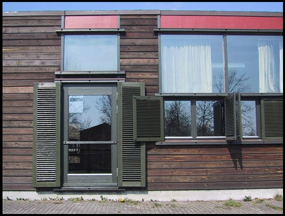 Uglegårdsskolen Facadeudsnit