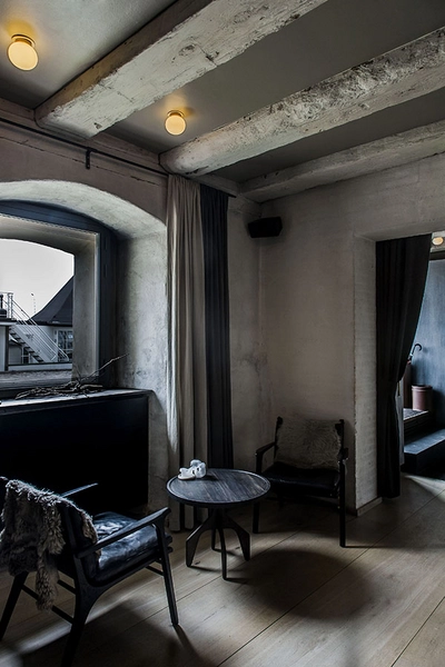 Noma & Noma Food Lab Lounge, blik mod indgangen