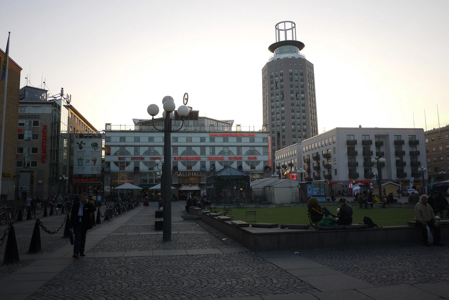 Söder Torn Tårnet set fra Medborgarplatsen