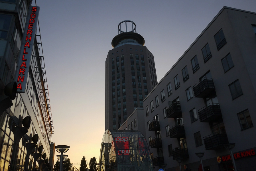 Söder Torn Tårnet set fra Medborgarplatsen