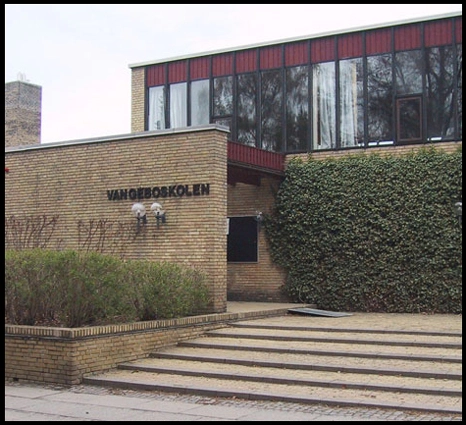 Vangeboskolen Facadeudsnit