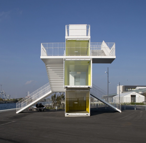 Udsigtstårn i Nordhavnen Set fra øst.