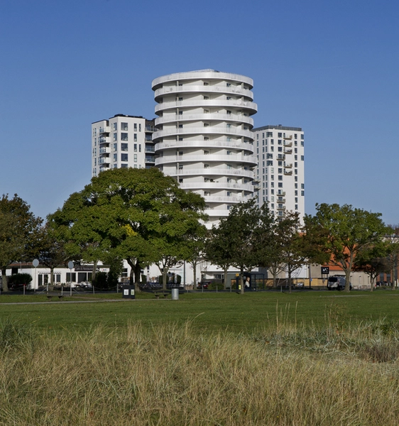Twister Twister set fra græsareal ved Amager Strandvej.