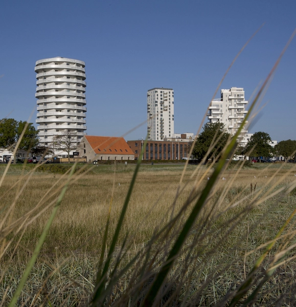 Twister Twister set fra græsareal ved Amager Strandvej.