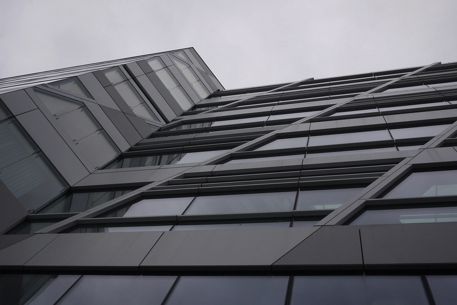 Swedbank hovedkontor Facadeudsnit