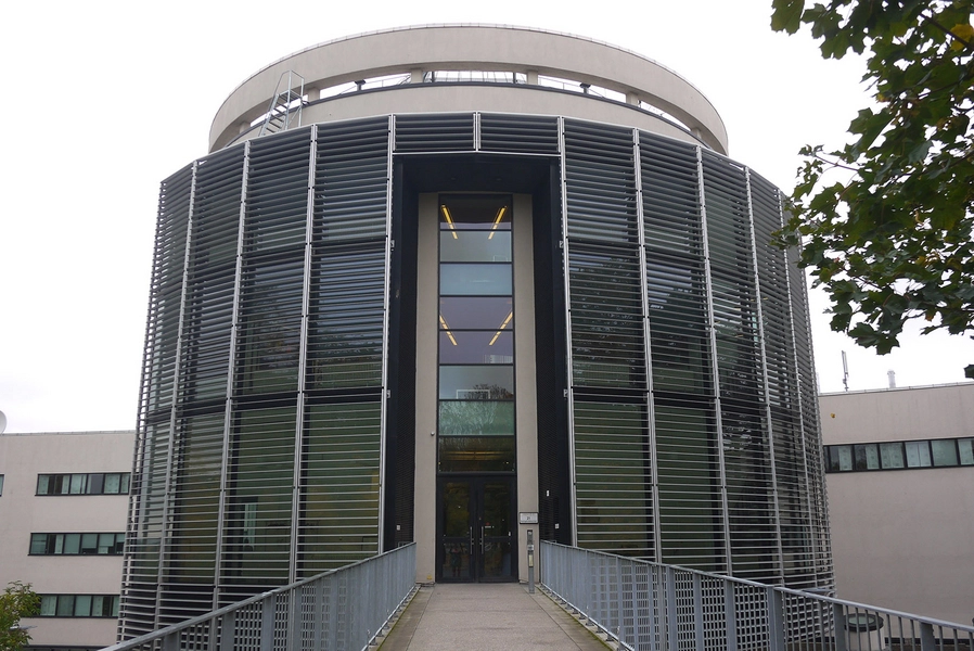 AlbaNova Hovedindgangen, indgangsparti