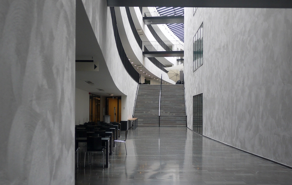 AlbaNova Forbindelsesgang set fra vest