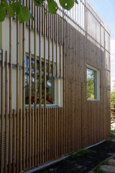 Edel Liisbergs Børnehave Facadeudsnit