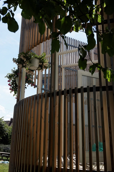 Edel Liisbergs Børnehave Facadeudsnit