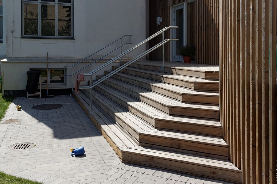 Edel Liisbergs Børnehave Detalje, trappe