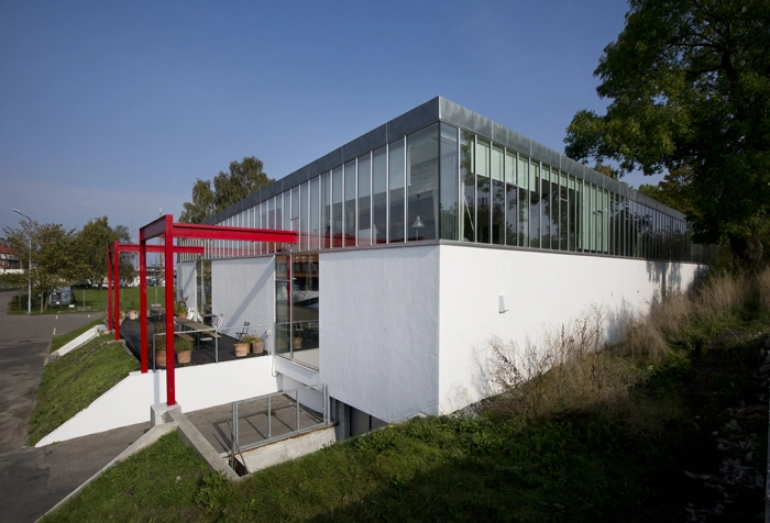 Vandkunstens Tegnestue Set fra SV.