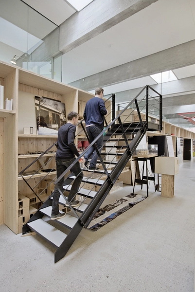 Vandkunstens Tegnestue Indenfor hos tegnestuen Vandkunsten