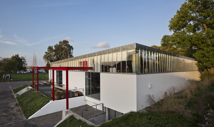 Vandkunstens Tegnestue Sert fra SV.