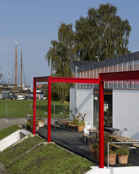 Vandkunstens Tegnestue Støbejernskonstruktion til traverskraner