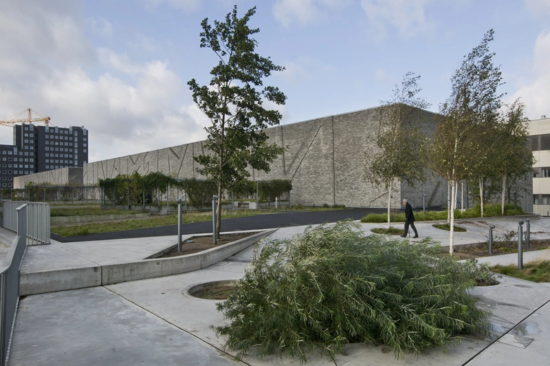 Det ny Rigsarkiv Rigsarkivet set fra SØ