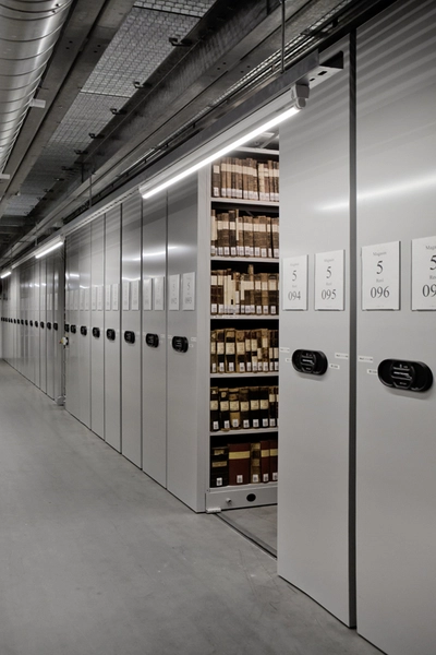 Det ny Rigsarkiv Magasin til historiske dokumenter