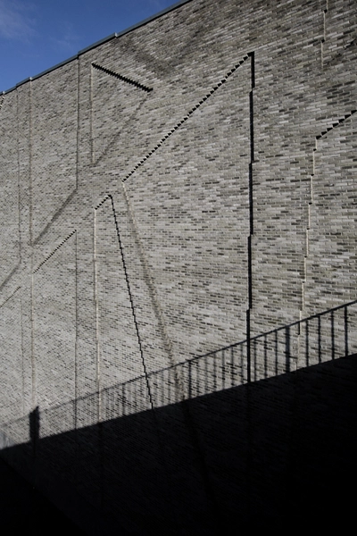 Det ny Rigsarkiv Facade mod vest