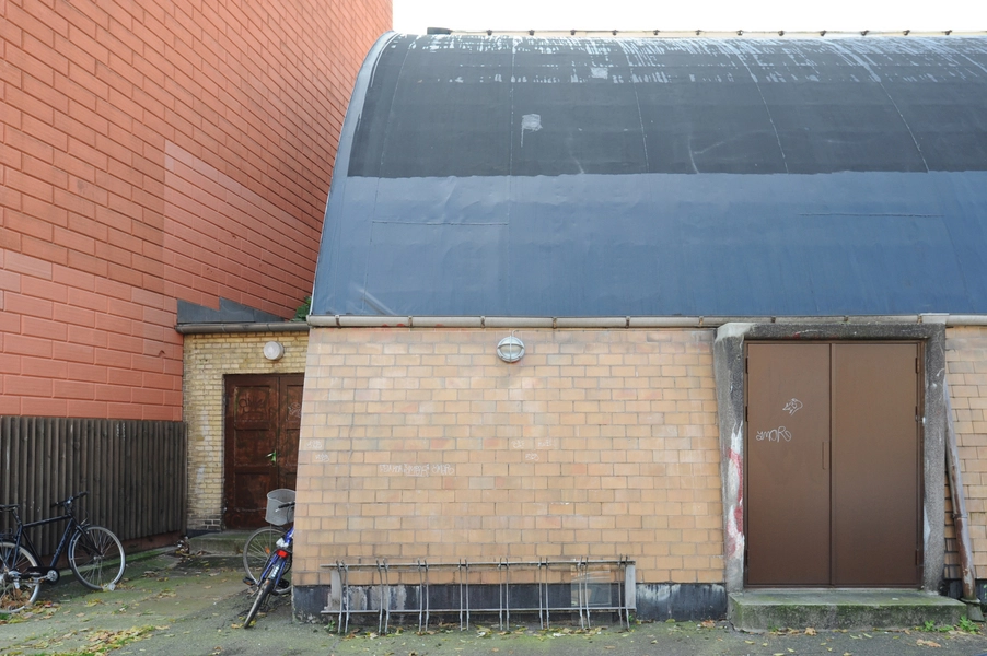 Hermes Hallen Detalje set fra nord.