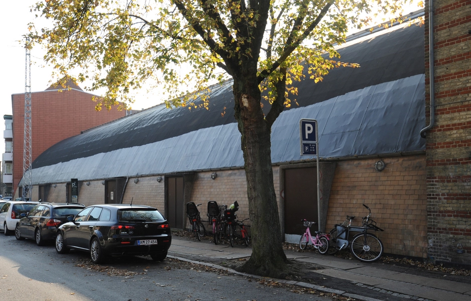 Hermes Hallen Set fra vest.