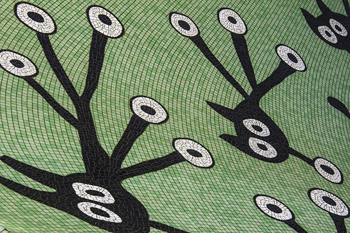 Tivolis Koncertsal Mogens Zielers facadeudsmykning