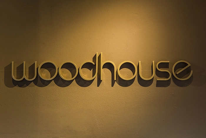 Woodhouse Tivoli Grafisk design, Woodhouse font