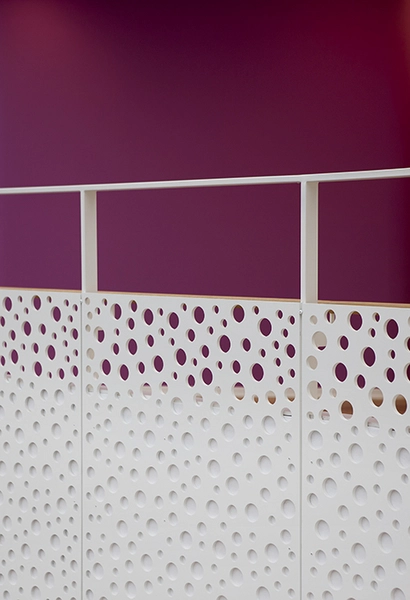 Handicaporganisationernes Hus Perforeret rækværk